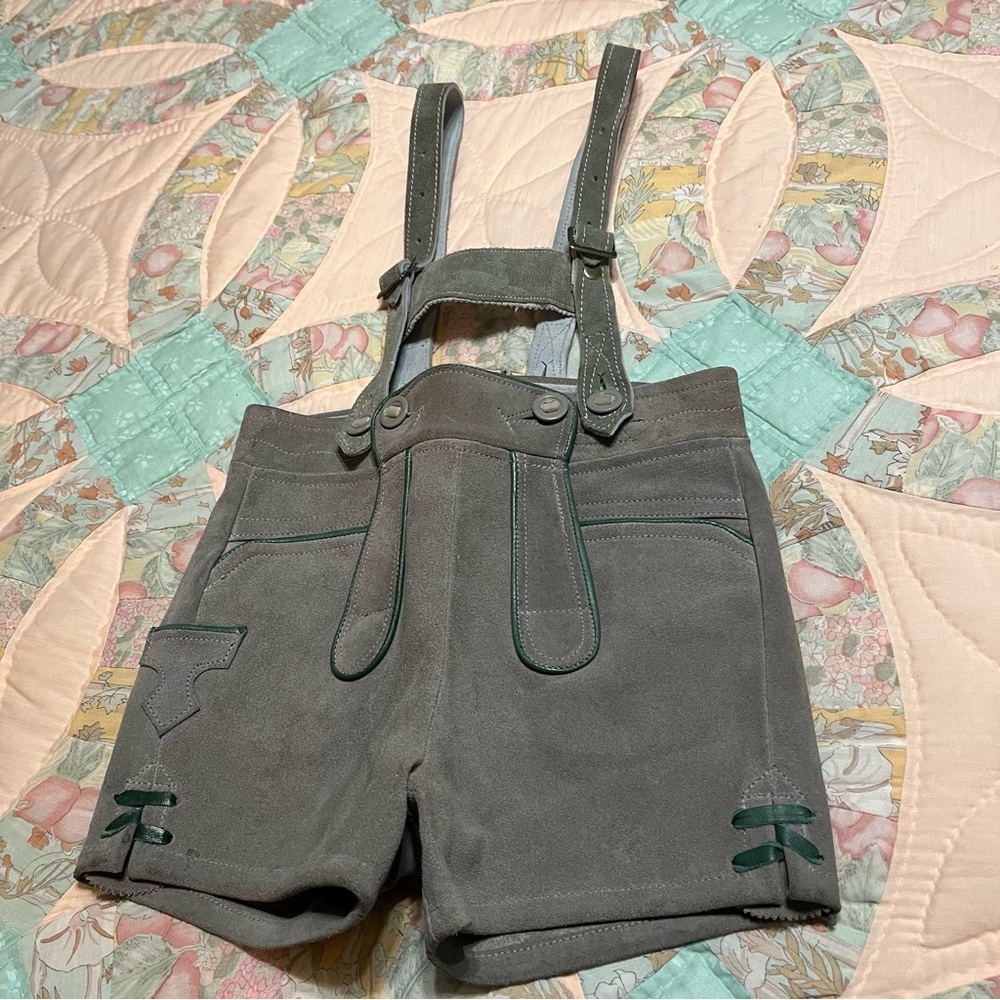 Authentic German Oktoberfest Lederhosen Kids